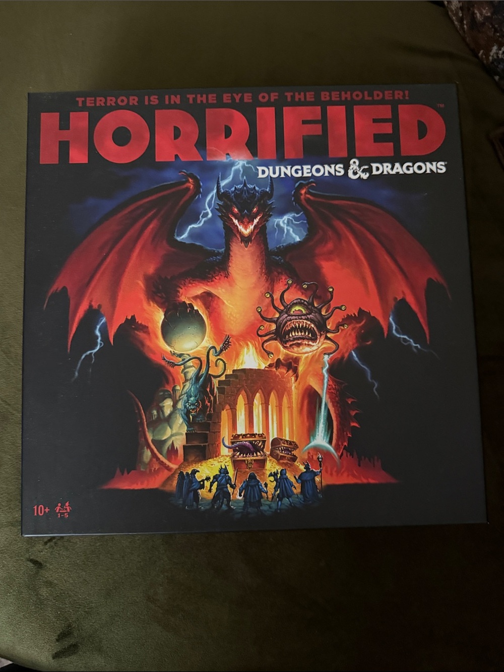 Horrified Board Game - Red Artwork Edition